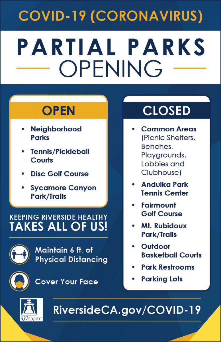 Partial Parks Opening 